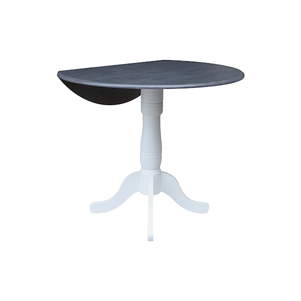 Whitewood Industries Extension Dining Tables, 45 in L, 38 in H, Parawood - K05-42DPT-6B