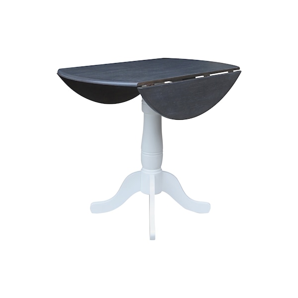 Whitewood Industries Extension Dining Tables, 45 in L, 38 in H, Parawood - K05-42DPT-6B