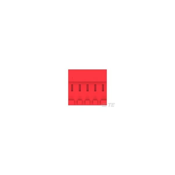 Te Connectivity Headers & Wire Housings Closed W/O Tabs 5P L.R. Red 22 Awg - 3-640428-5