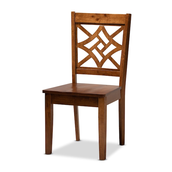 Baxton Studio Anila Modern and Contemporary Walnut Brown Finished Wood 5-Piece Dining Set - 179-11388-10901-ZORO