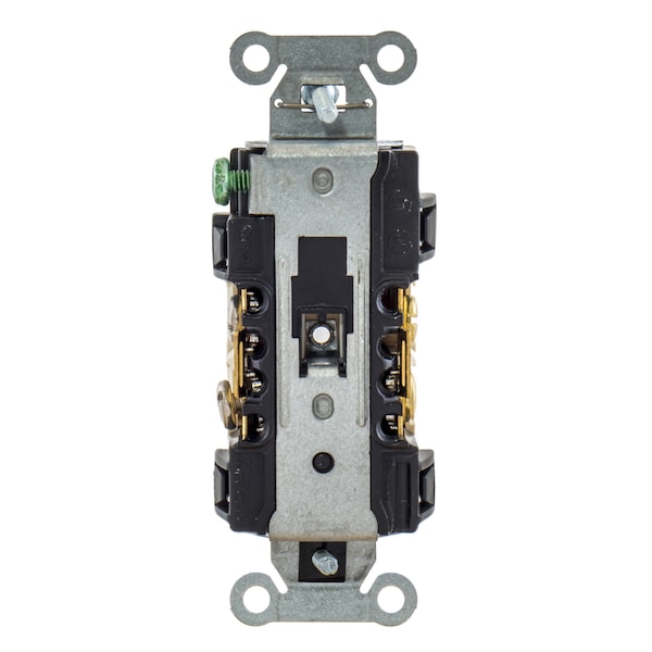 Hubbell Wiring Device-Kellems Construction/Commercial Receptacles BR20C1BLK - BR20C1BLK