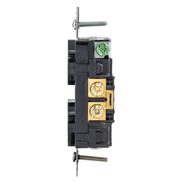 Hubbell Wiring Device-Kellems Construction/Commercial Receptacles BR20C1BLK - BR20C1BLK