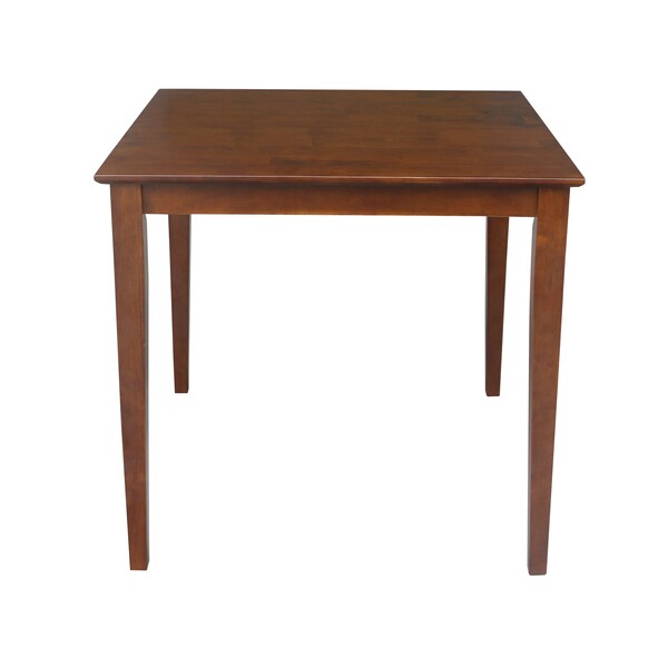 International Concepts Round Solid Wood Top Table, Espresso, 36 in W, 36 in L, 36 in H, Wood, Espresso - K581-3636-36S