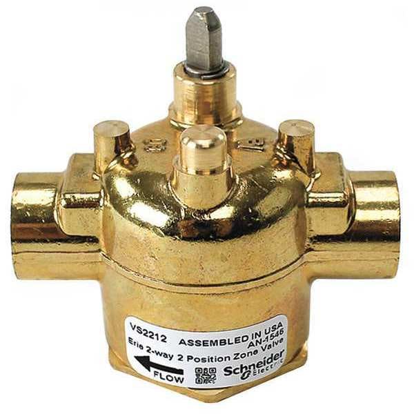 Erie Actuator, 1/2inSweat, Steam/Hi Temp, 2.5CV - VS2212
