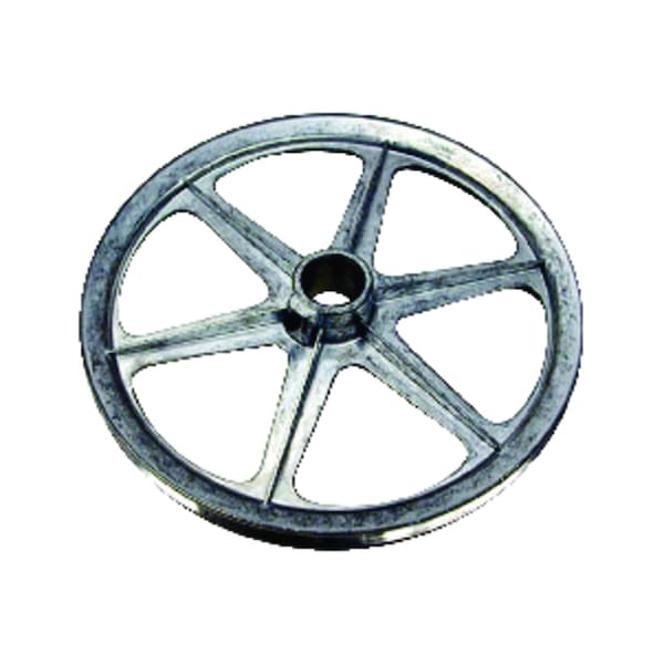 B & K Dial 14 in. H X 14 in. W Black Zinc Blower Pulley - 6341