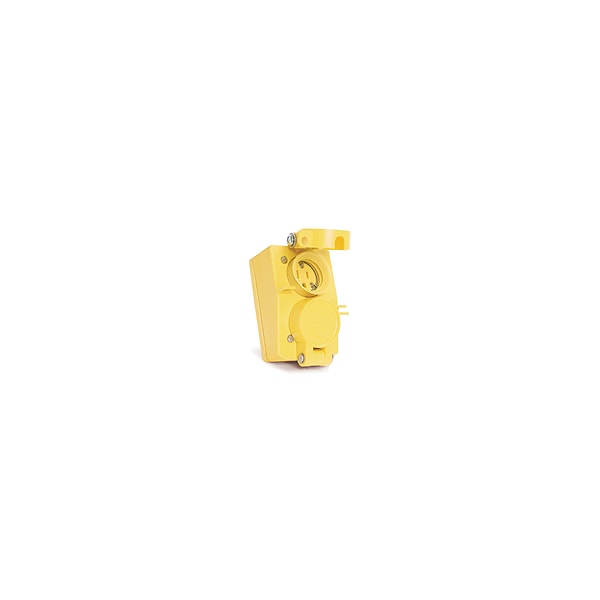 Woodhead FD WATERTITE DOUBLE COVERPLATE NEMA6-20R - 60W48DPLX