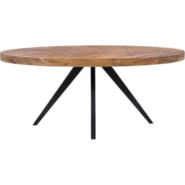Moes Home Collection 30 x 72 x 42 in. Parq Oval Dining Table - TL-1019-14
