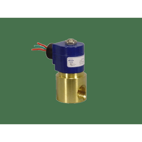 Gc Valves Valve 1/2"N/C 120V 0/300N. Brass Vlv - S401GF02V9DF5
