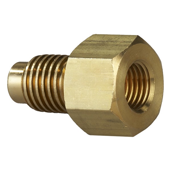 Yellow Jacket Adapter, 180 Deg, 8 1/4 in L, Bronze - 19162