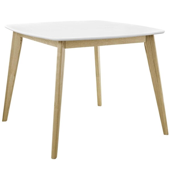 Modway Furniture 40 in. Stratum Dining Table - White, 29.5 x 39.5 x 39.5 in. - EEI-2669-WHI