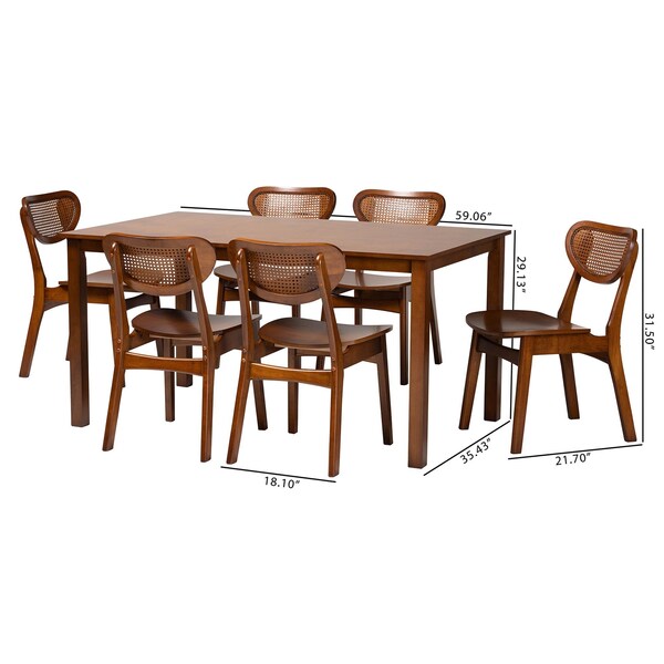 Baxton Studio 59.1" W X 29.1" L X 35.4" H - 241-13411-10520-ZORO