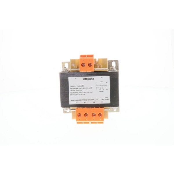 Carrier Xfrm, 230/460Vpri, 115Vsec, 150VA - HT680061
