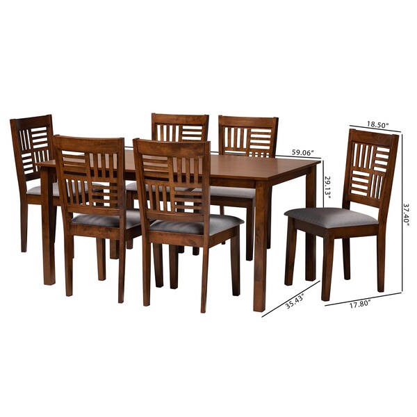 Baxton Studio 59.06" W X 29.13" L X 35.43" H - 232-13185-10520-ZORO