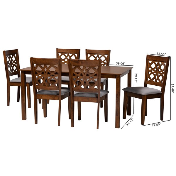 Baxton Studio 59.06" W X 29.13" L X 35.43" H - 230-13214-10520-ZORO