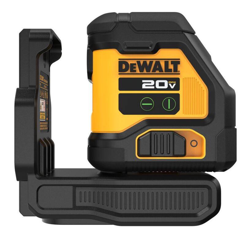 DEWALT 20V Green Cross Line Laser Level (Tool-Only) - DCLE34021B