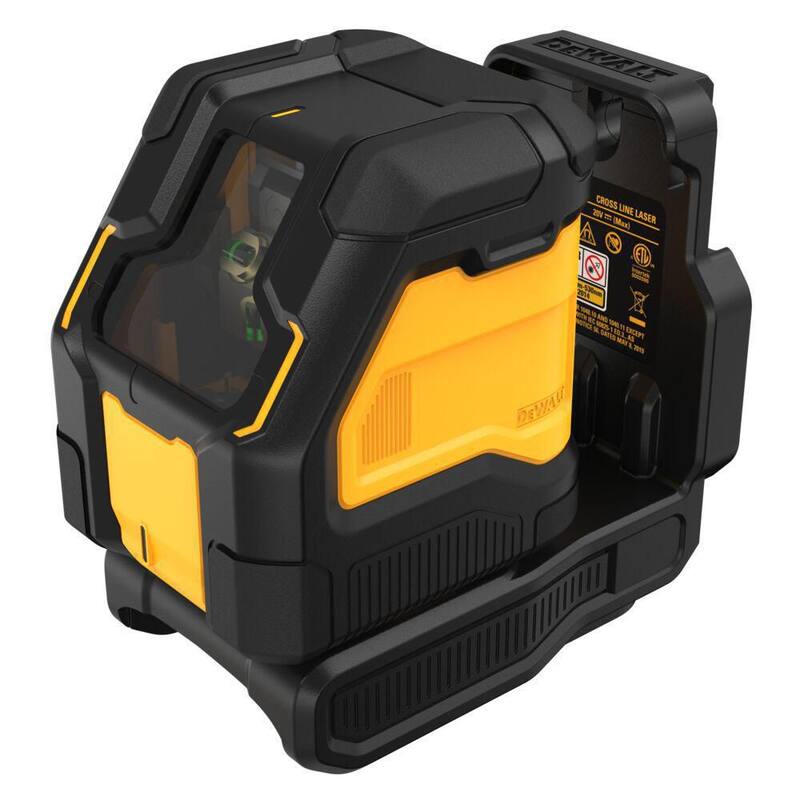 DEWALT 20V Green Cross Line Laser Level (Tool-Only) - DCLE34021B