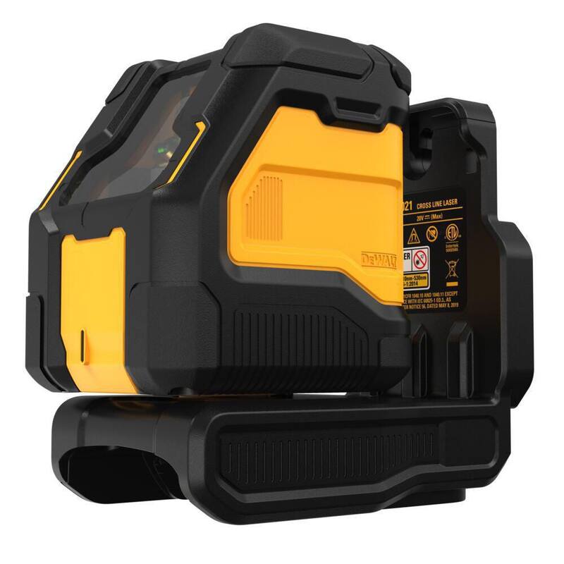 DEWALT 20V Green Cross Line Laser Level (Tool-Only) - DCLE34021B