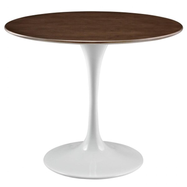 East End Imports Lippa 36 in. Walnut Dining Table, Walnut - EEI-1136-WAL