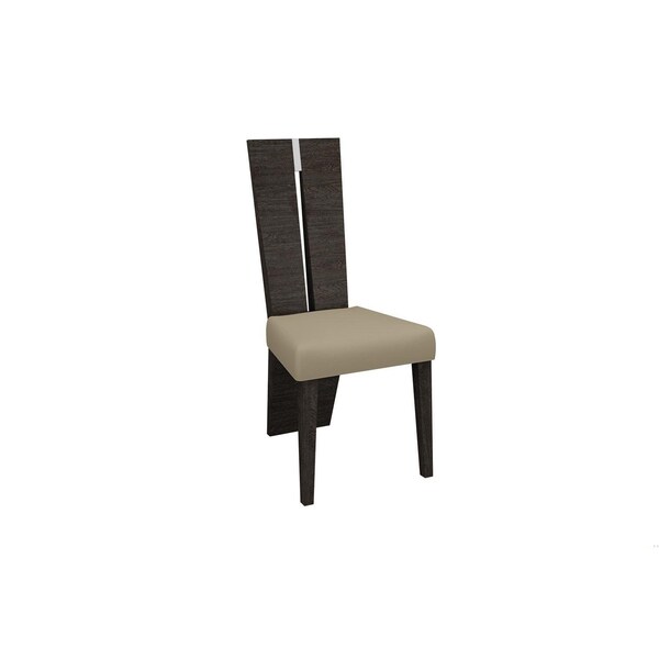 Homeroots Gray Dining Table & 6 in. Chair Set 98.5 x 43.5 x 30 in. - 366215