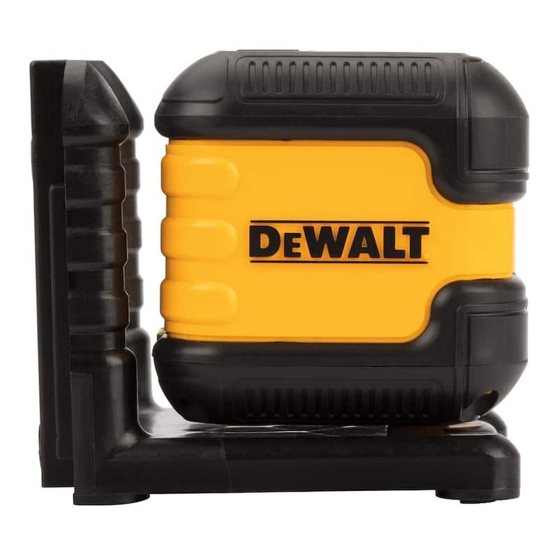DEWALT 55 ft. Green Self-Leveling Cross Line Laser Level with (2) AA Batteries & Case - DW08802CG