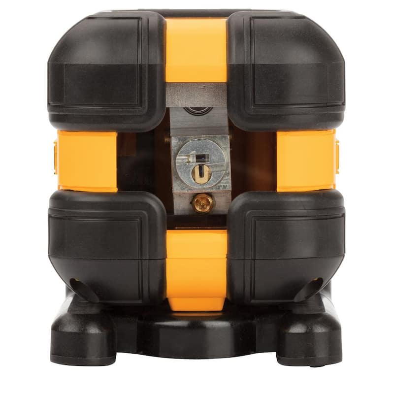 DEWALT 55 ft. Green Self-Leveling Cross Line Laser Level with (2) AA Batteries & Case - DW08802CG
