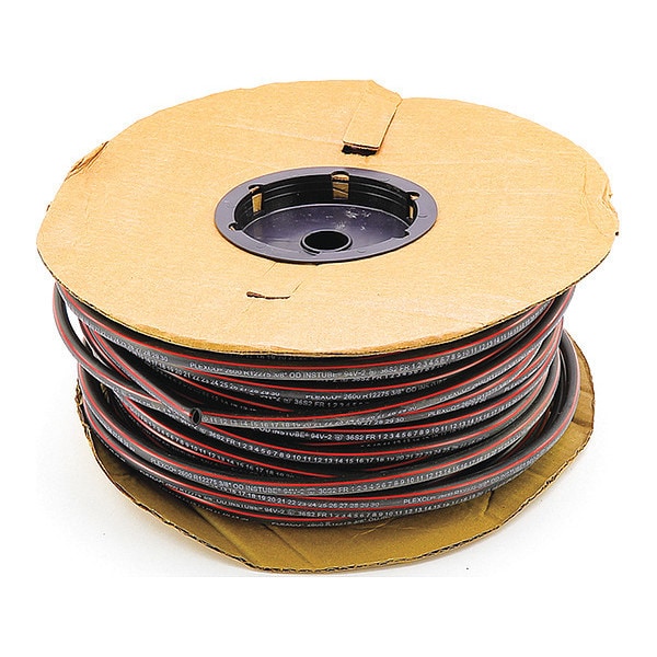 Chevron Plexco Tubing, 3/8", Red Stripe, 250 ft. - 1063792