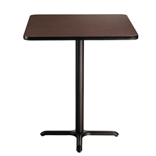 National Public Seating NPS Cafe Table, 36 Square, X Base, 30 Height - CT33636XDMY