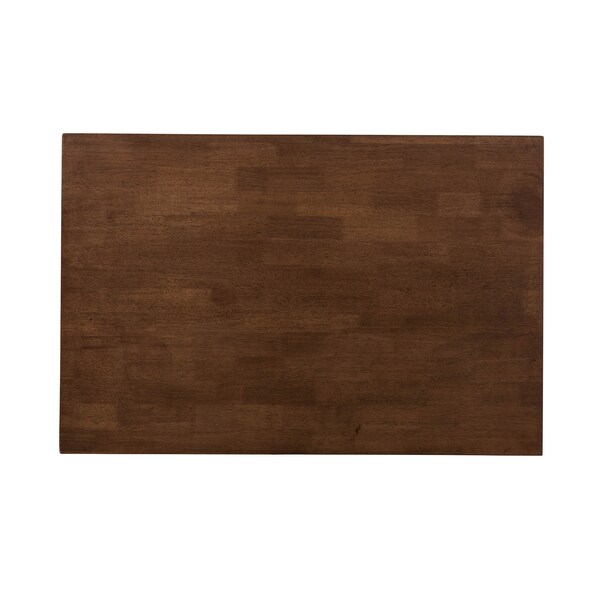 Baxton Studio Tarelle Walnut-Finished Grey Upholstered 5-Piece Dining Set - 143-8068