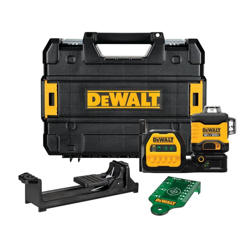 DEWALT 20V/12V Cross-Line Laser Level (Tool Only) - DCLE34030GB