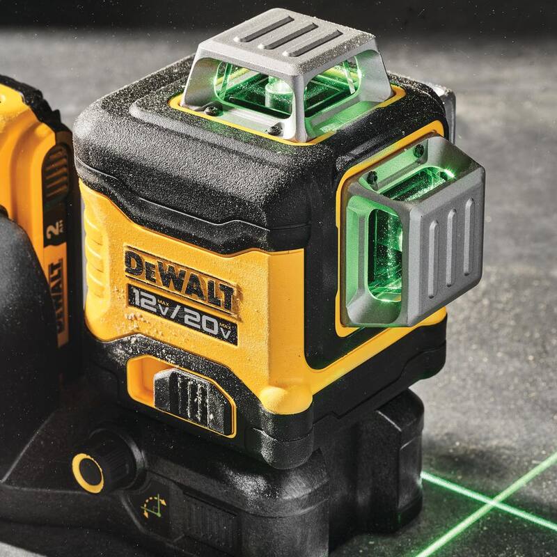 DEWALT 20V/12V Cross-Line Laser Level (Tool Only) - DCLE34030GB