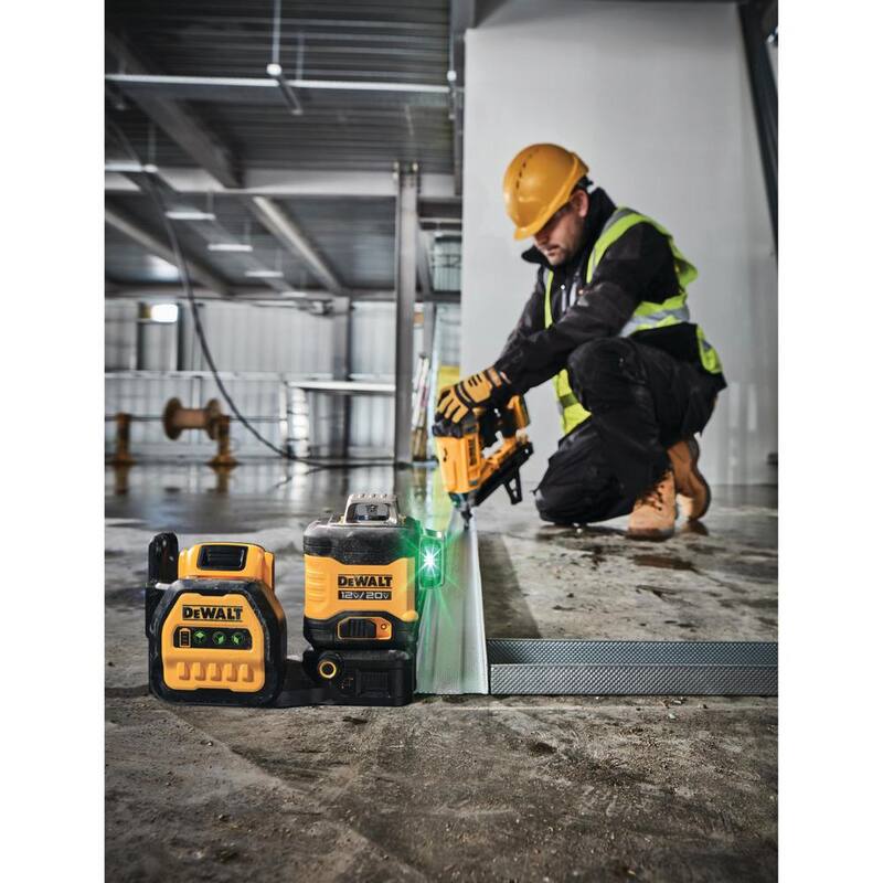 DEWALT 20V/12V Cross-Line Laser Level (Tool Only) - DCLE34030GB