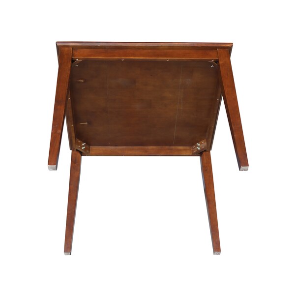 International Concepts Square Solid Wood Top Table, Espresso, 36 in W, 36 in L, 30 in H, Wood, Espresso - K581-3636-30S