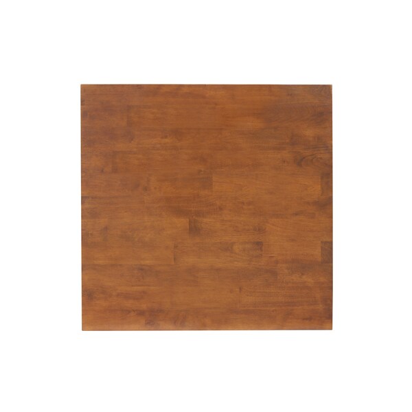 International Concepts Square Solid Wood Top Table, Espresso, 36 in W, 36 in L, 30 in H, Wood, Espresso - K581-3636-30S
