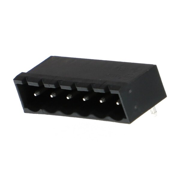Molex Pluggable Terminal Blocks 5.08Mm Euro Header Ra Blk 6Ckt - 395321006