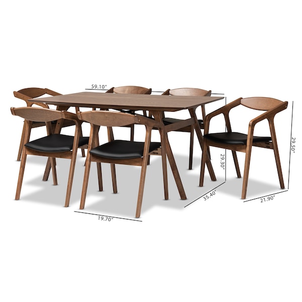 Baxton Studio 59.1 W X 35.4 L X 29.3 H - 188-11679-11866-ZORO