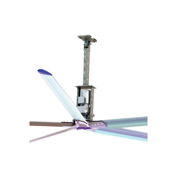 Envira-North Systems Ltd. Envira-North EN680X7464 Altra-Air Sailfin 20' Variable Speed Fan W/Control & 2' Mount - EN680X7464