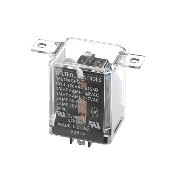 Heatcraft Relay, 120 Volt Coil, SPDT, 5 Amp - 22598202