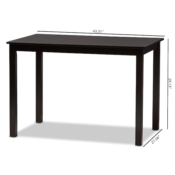 Baxton Studio 43.31" W X 29.13" L X 27.56" H - 231-8026-ZORO