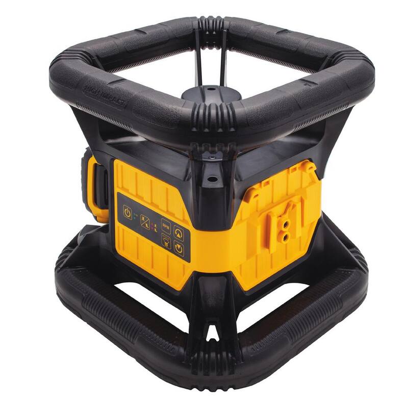 DEWALT 20V MAX Lithium-Ion Red Rotary Red Laser Level, TSTAK Storage Case, and Tripod with 20V 2Ah Battery and Charger - DW074LRCS