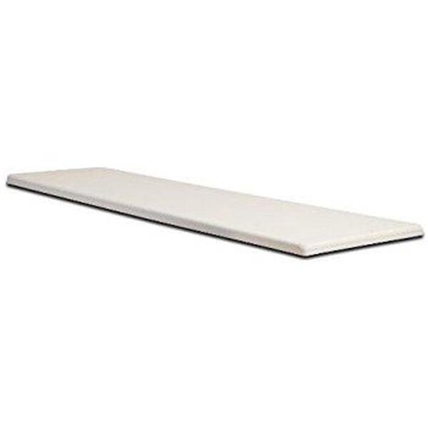 Sr Smith SR Smith 6620926620T 6 ft. Fiberglass Board with Hardware; Pewter Gray - 6620926620T