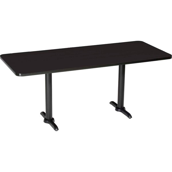 Interion By Global Industrial Counter Height Table, 30 in W, 72 in L, 36 in H - 695801BK