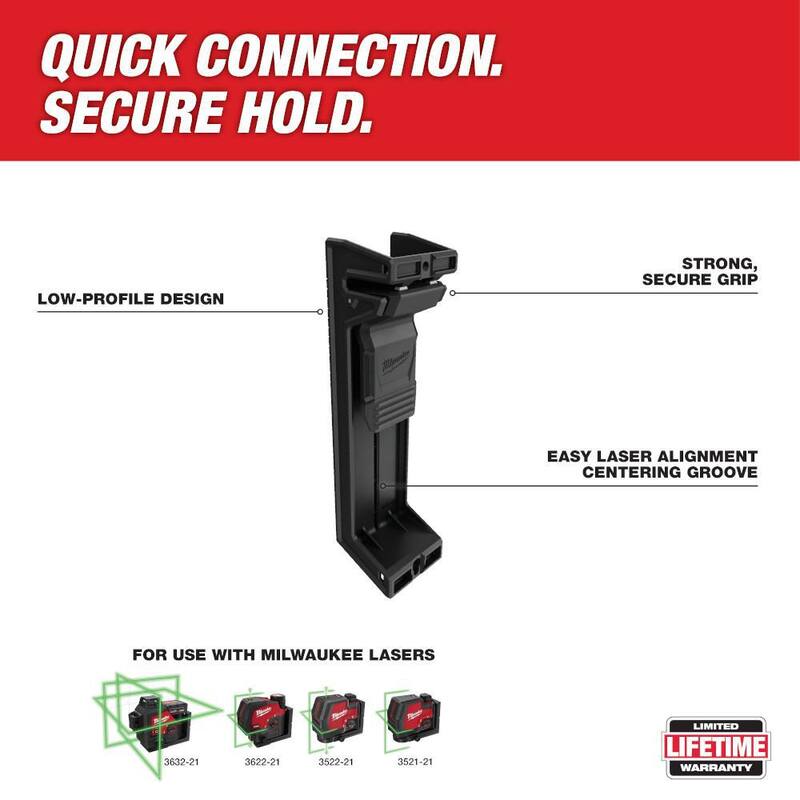 Milwaukee M12 12-Volt Lithium-Ion Cordless Green 250 ft. 3-Plane Laser Level Kit w/One 4.0 Ah Battery, Charger, Case & Track Clip - 3632-21-48-35-1313