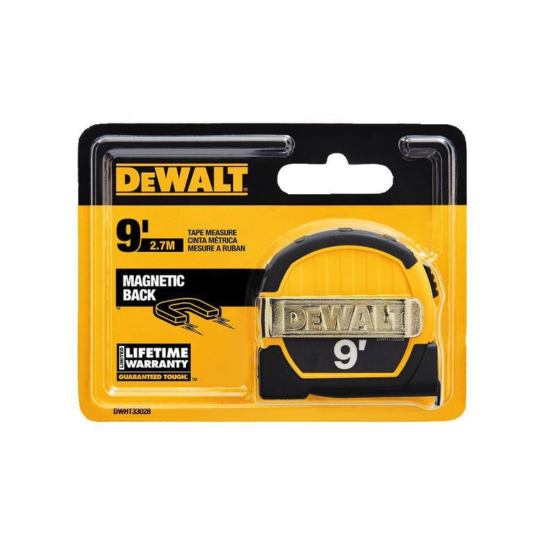 DEWALT 165 ft. Red Self-Leveling Cross-Line Laser Level Kit and 9 ft. x 1/2 in. Pocket Tape Measure with Magnetic Back - DW088K-QUW33028