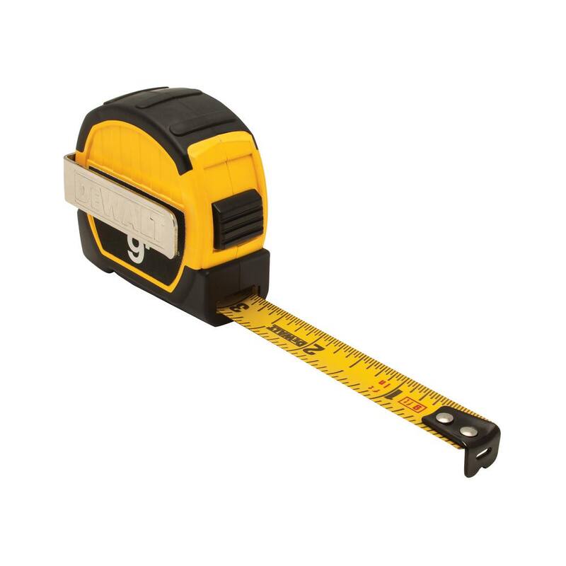 DEWALT 165 ft. Red Self-Leveling Cross-Line Laser Level Kit and 9 ft. x 1/2 in. Pocket Tape Measure with Magnetic Back - DW088K-QUW33028