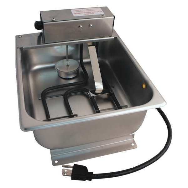Supco Condensate Drain Pan, 8.34A, 7.5 qt, 12in W - CP804HD