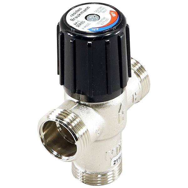 Honeywell Home AM-1 SERIES MIXING VALVE, 3/4", 80-180F, UN - AM101R-UT-1