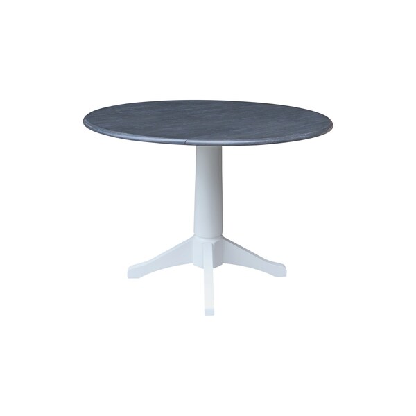 Whitewood Industries Extension Dining Tables, 45 in L, 38 in H, Parawood - K05-42DPT-27B