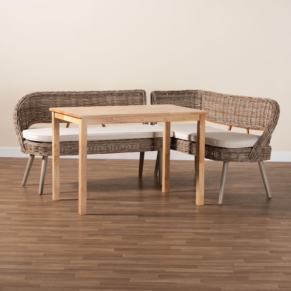 Bali & Pari 76.7" W X 32.3" L X 62.6" H - 242-13542-13543-13423-ZORO