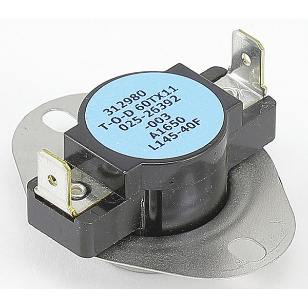 York Switch, SPST, Roll-Out, 145 deg./105 deg. F - S1-025-26392-003