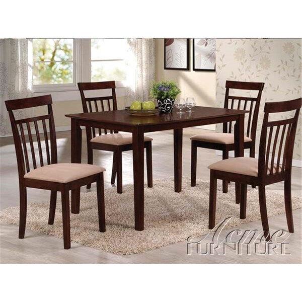 Acme Furniture Industry Samuel 5 Pieces Dining set in Espresso - 70325